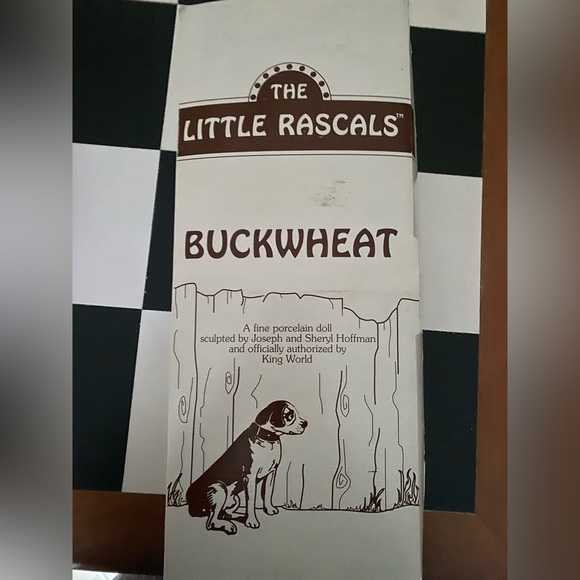 The Little Rascals Buckwheat Vintage Porcelain Doll - Picture 8 of 10